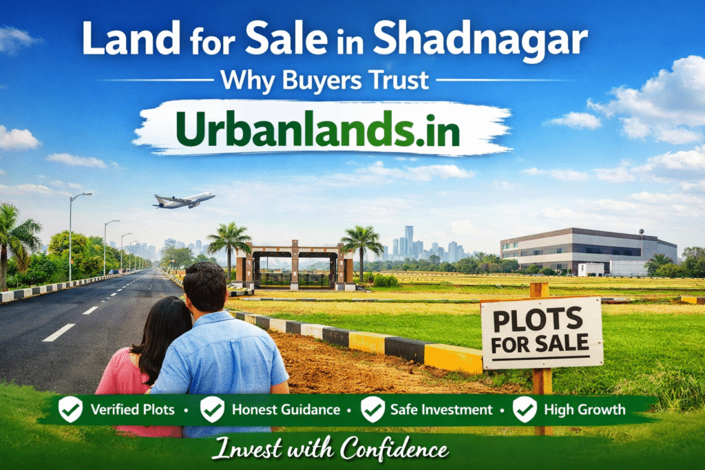 land for sale in shadnagar 